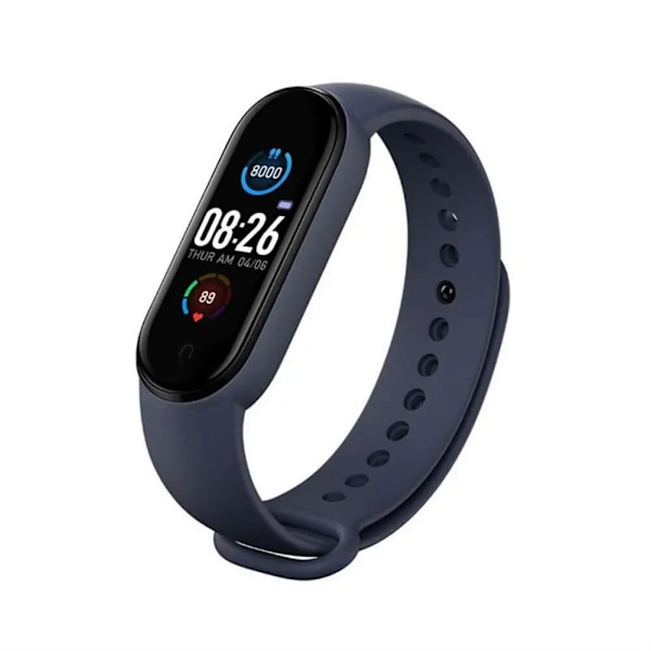 M5 Smartwatch Bluetooth Rörelse Vattentät Klocka Musik Hjärtfrekvens/HRV Smart Armband För Män och Kvinnor Student För IOS Android