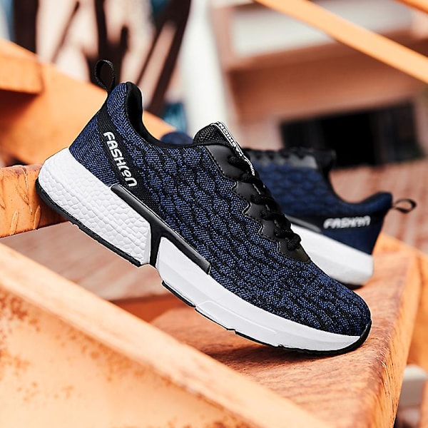 Herrsneakers Andas løbesko Mode Damesportssko 04 Blå Blue 40