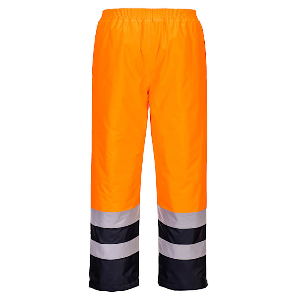 Portwest Hi-Vis Sikkerhetsbukser XXL R Orange/Marinblå Orange/Navy Orange/Navy Orange/Navy XXL