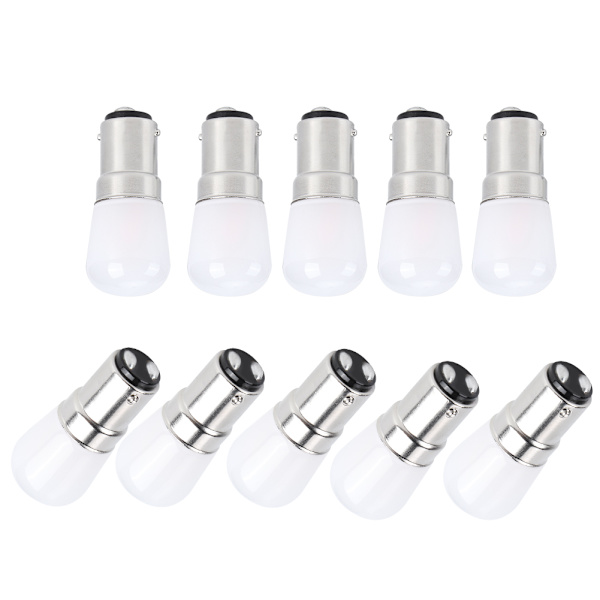 10 st 1,5 W LED-lampa Lampsockel Delar Tillbehör AC 230V B15