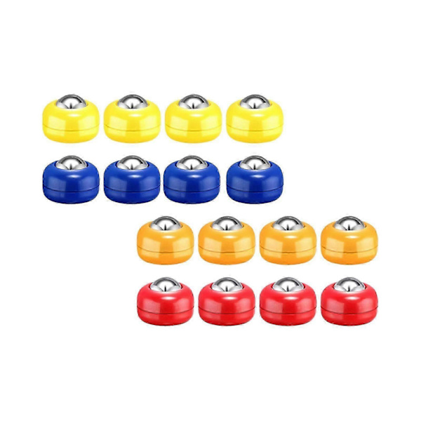 16 st Mini Shuffleboardpuckar Set Inomhus Shuffleboard Spel Puck Roller Spel Hem