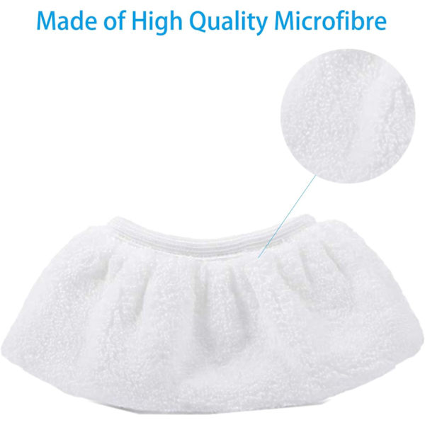 8-pack mikrofiberduk överdrag för Kärcher ångtvätt EasyFix SC2 SC3 SC4 SC5 handmunstycke tillbehör