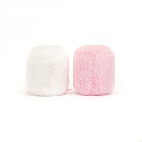 Jellycat Marshmallow Plyslegetøj, Kæledyr, Sjov Indretning og Gave