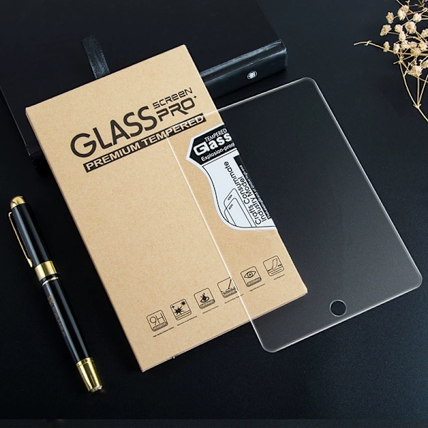 2-pack Skärmskydd i Härdat Glas för Apple iPad 10.2 9:e generationen 2021, iPad 8:e generationen 2020 och iPad 7:e generationen 2019{HH}