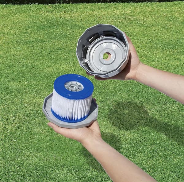 4 x Filter VI til swimmingpool - til Bestway Miami, Lay-Z-Spa Poolfilter - Filterpatron VI