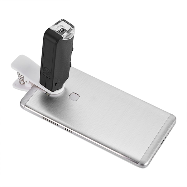60X-100X Optinen Zoom LED Mikroskooppilinssi Klipsillä Matkapuhelimille