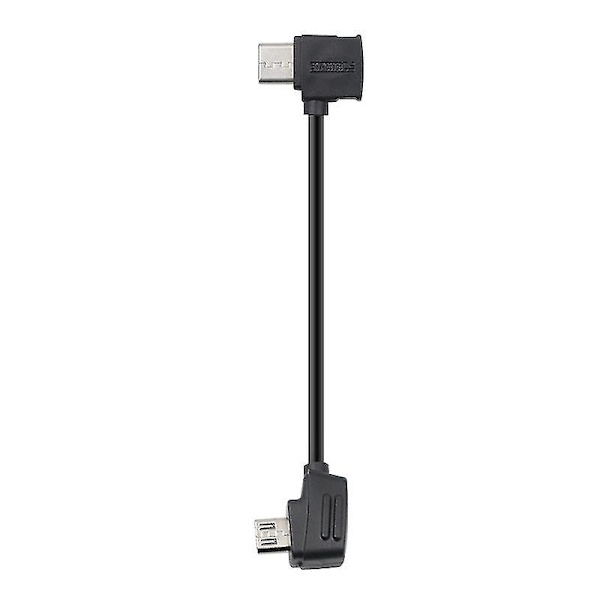 Startrc 10cm USB-C / Type-C till Micro USB-omvandlingskontakt Datakabel för DJI Mavic Mini / Air, Shark Fjärrkontroll [GGL]