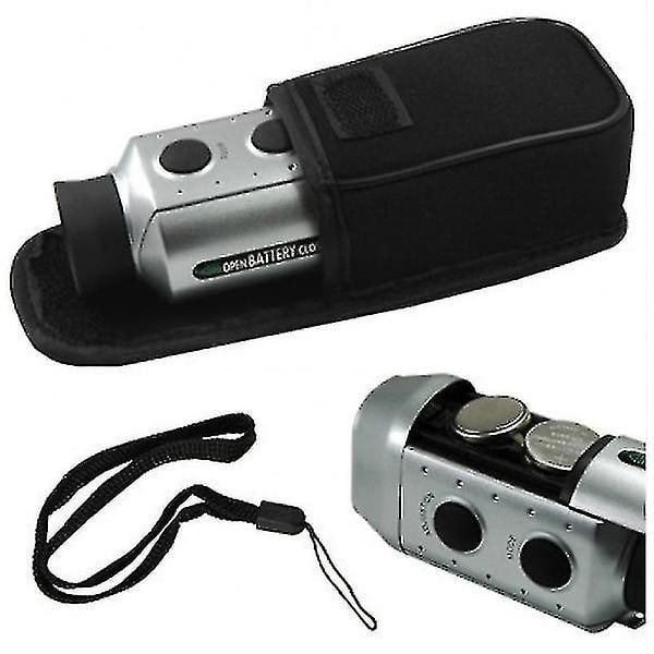 Golfetäisyysmittari 1100 jaardia / 1000m, Ammattimainen metsästysetäisyysmittari 6x/7x suurennus, USB-lataus ja Ip54