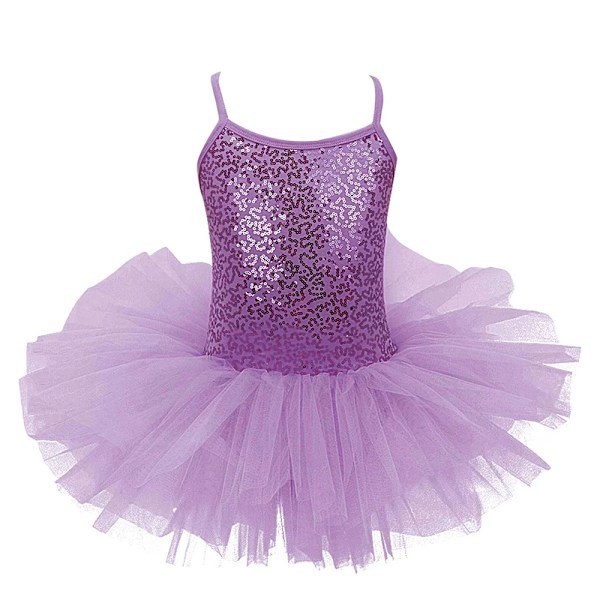 iEFiEL Lasten Mekko Tyttöjen Balettimekko Vauva Lapsi Cosplay Tutu Kukkaismekko Tylli Tanssivaatteet Ballerina Keiju Asut XS (2-3 Vuotta) XS  (2-3 Years) Purple