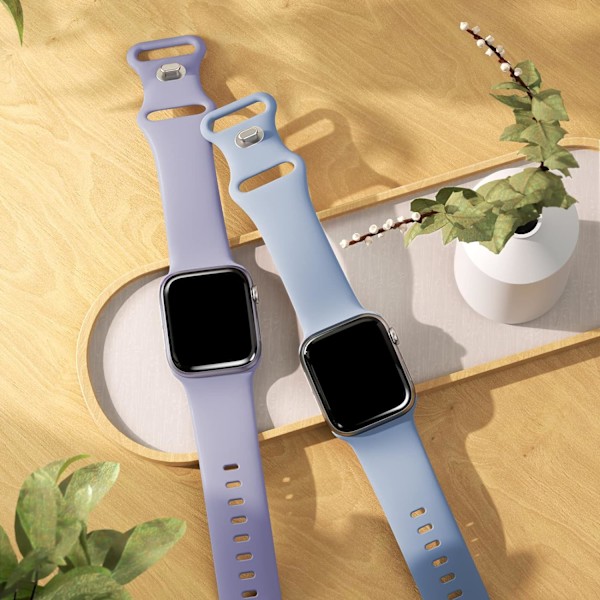 6-pak band kompatibel med Apple Watch Band 38mm 40mm 6stk 2 6stk 2