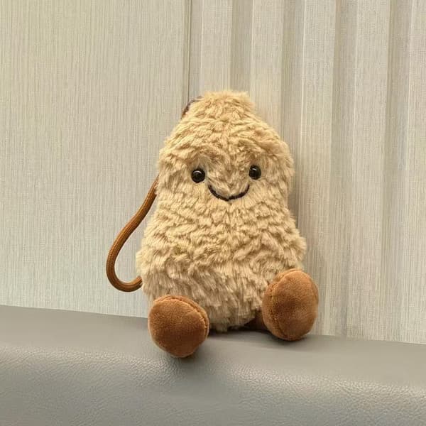 Jellycat Amuseables - Peanut Plush, 11 cm, Fun Gift Pendant
