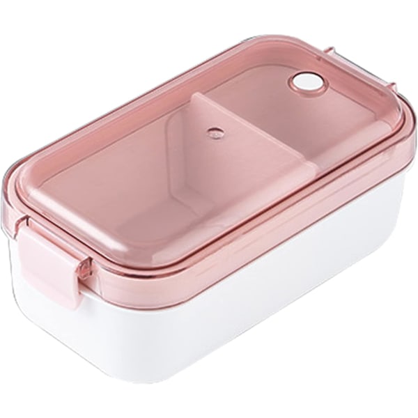 Lunchförvaringsbehållare Förseglad ABS Liten Lunchlåda Frukt Dagis (Rosa)