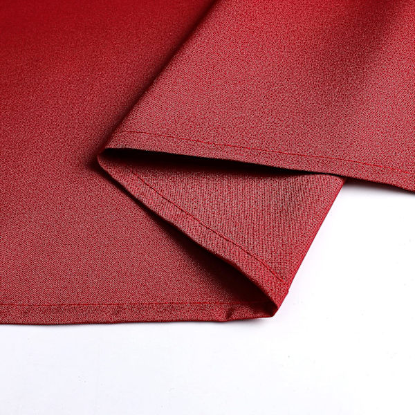Rund bordsduk i kvalitetstyg, 160 cm{ROG} Dark Red