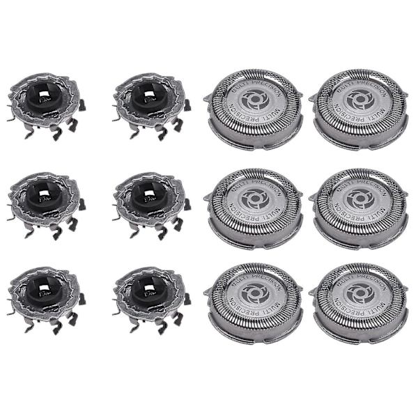 6 kpl Sh50 Vaihtoteräpäitä Series 5000 -partakoneille, S5000 S5420 S5380 S5351 Multiprecision-terät