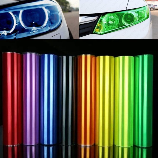 11 x 39 tommer Vinylfilm (rød){HH}