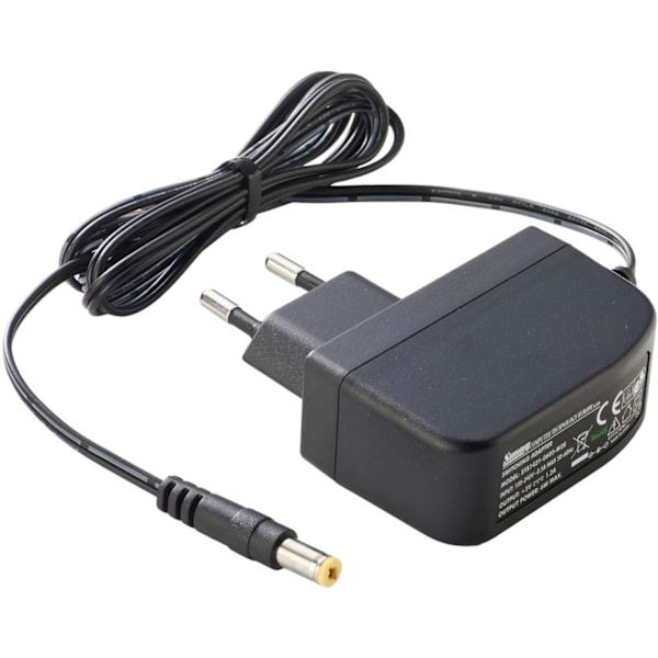 Universal DC strømforsyning 230 V/12 V/0,5 A, AC/DC AC strømadapter, AC