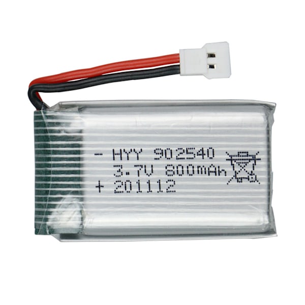 3,7V 800mAh Lipo Batteri För Syma X5 X5C X5S X5SC X5HW X5HC X5SW M68 X300 X400 X500 X800 HJ819 3,7 V 800 mAh 902540 25C Batteri