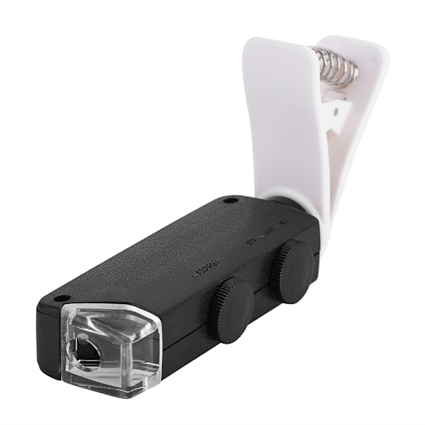 60X-100X Optinen Zoom LED Mikroskooppilinssi Klipsillä Matkapuhelimille