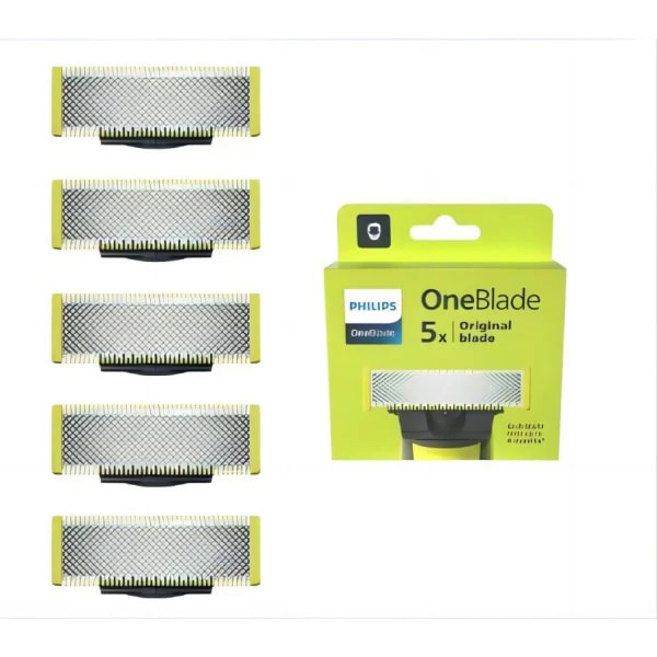 1-10 stk. barberblade kompatibel med Philips Oneblade udskiftning One Blade Pro blade til mænd 5 packs 1-10pcs