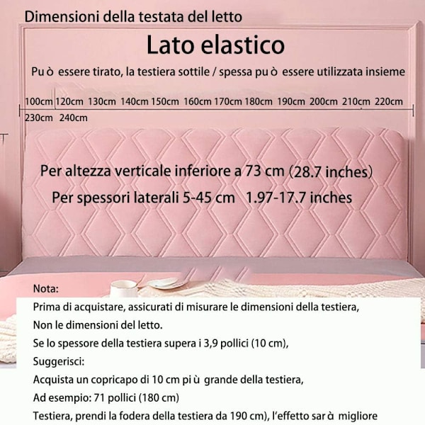 Beige 160cm Velour Dobbelt Sengegavl Betræk til Dobbeltseng