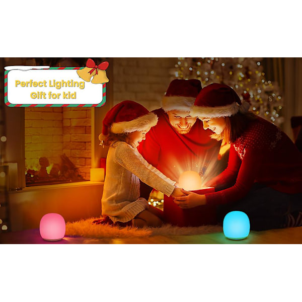 MEDE Baby Natlampe Børn Magnetiske Touch Lamper Sengebord Dæmpbar LED Natlampe Soveværelse