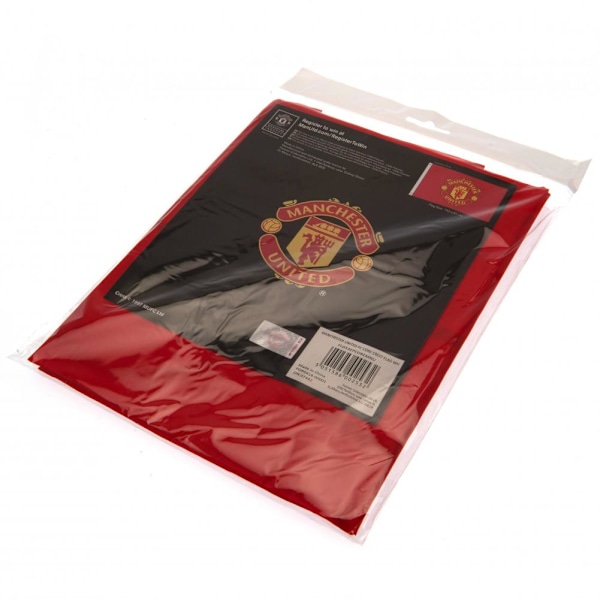 Manchester United FC Flagga One Size Röd Röd Ed