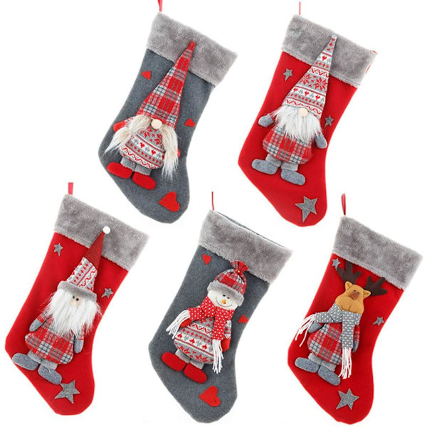 Julestrømper, 48 cm store personlige julestrømper