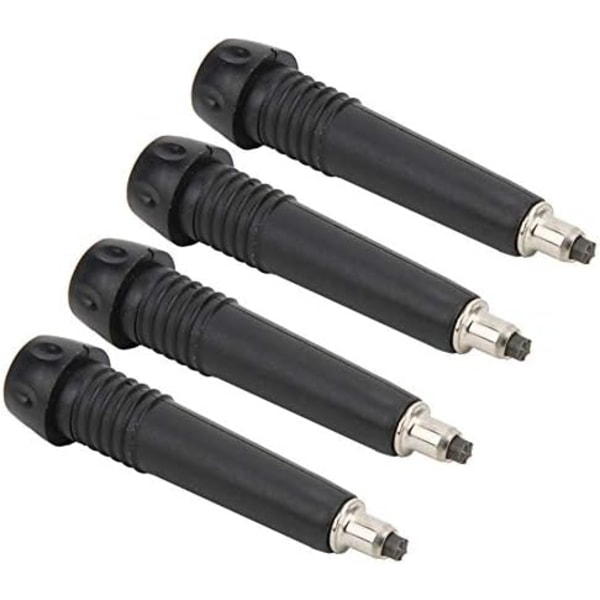PIECES Alpenstock Tungsten Carbon Steel Tip Trekking Tip Udskiftningsskaft Tip Klatretip til Alpenstock Vandrestav