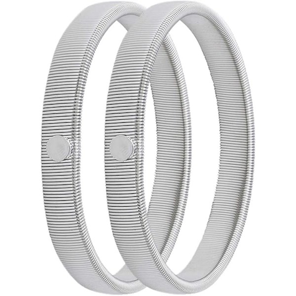 Par Anti-slip Metal Skjorteærmeholder Elastiske Strømpebånd Elastiske Armbånd