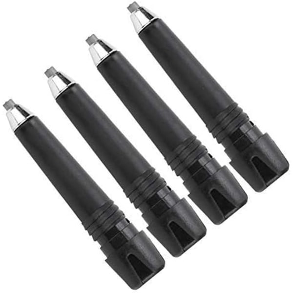 PIECES Alpenstock Tungsten Carbon Steel Tip Trekking Tip Udskiftningsskaft Tip Klatretip til Alpenstock Vandrestav