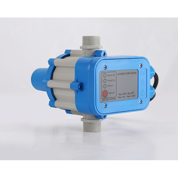 T1 Vattenpumps tryckregulator Automatisk boosterpump Smart switch skydd Motorkontroller - 1 st