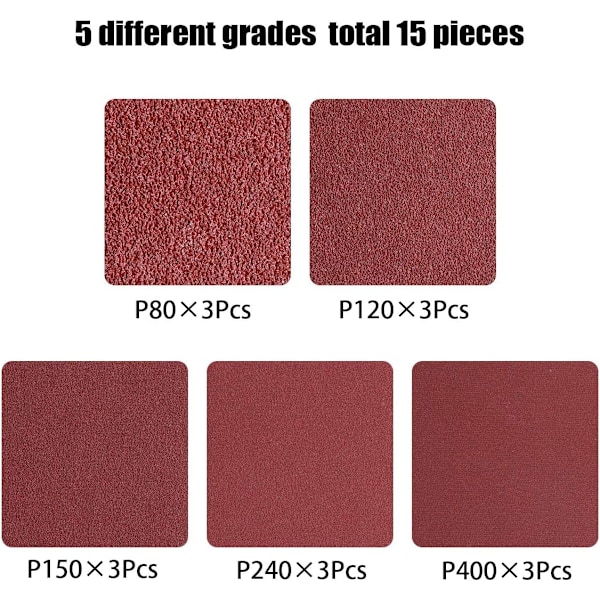 Hiomanauha 100 x 610 mm, Sekalaisia hiomanauhoja (3x karkeus 80/120/1