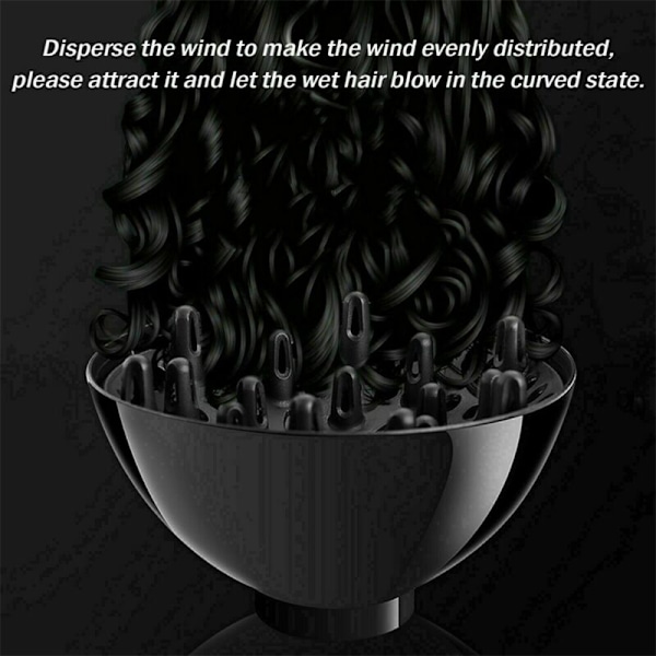 Universal Cover Styling Salon Krøllhår Diffuser