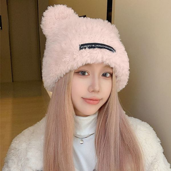 Plush-hattu Hattu HARMAA grey