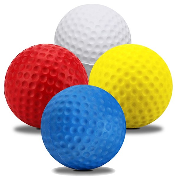 5 st PU-skum mjuka golfbollar för inomhusträning