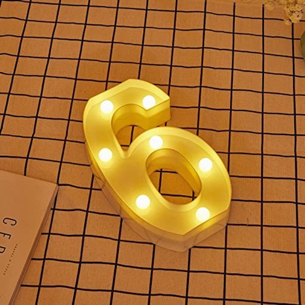 LED bogstaver, lysende tal og hjerteformede grafikker, dekoration og atmosfære med varmt lys, natlampe ved siden af sengen, fødselsdag.