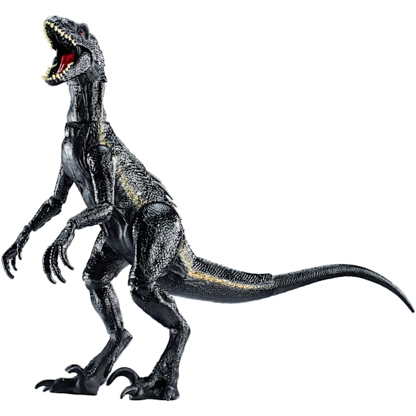 Realistiset Indoraptor Jurassic World -toimintahahmot, säädettävät dinosauruslelut pojille, elokuvamainen dinosaurusmallilelu lapsille lahjaksi