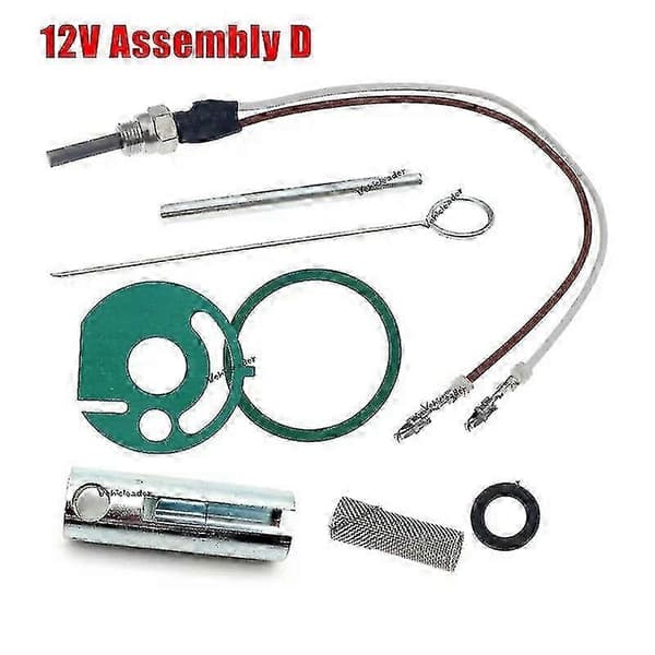 12V Varmer Dele Gløderør Keramisk Stift+ Pakninger+Si+ Skruenøgle 252106011000 Til Eberspacher Hydronic D4wsc D5wsc_yux 12V Assembly D
