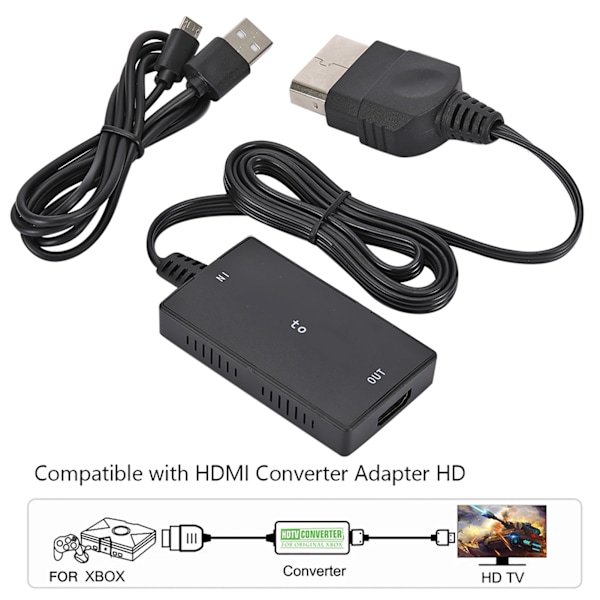 Kompatibel for Xbox til High Definition Multimedia Interface-konverteradapter