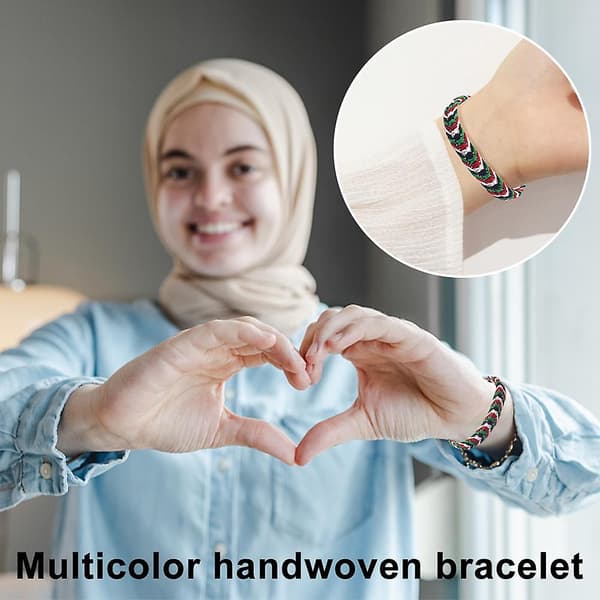 Palestinian Handmade Woven Bracelet