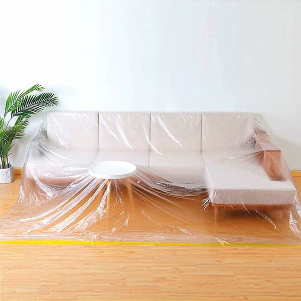 Møbelovertræk, holdbart, vandtæt, støvtæt, 270 cm x 15 m{F2]
