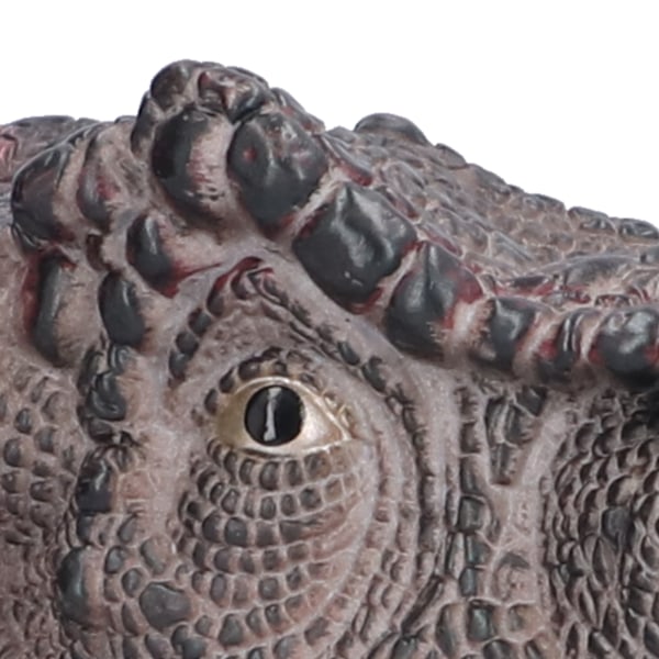 Handdocka i Gummi Dinosaurie, Portabel, Handmålad, Bekvämt Grepp, Tyrannosaurus Handdocka