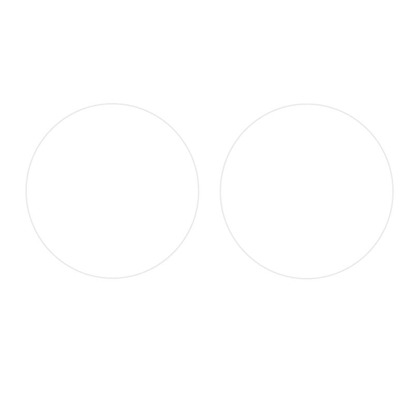 2 stk./sæt til Garmin Instinct 2X ridsefast ur skærmbeskytter 2.5D Arc Edge HD hærdet glas