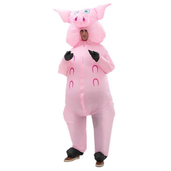 Puhallettavat asut Joulunäytösasut Halloween-asut Puhallettava sika Lasten koko inflatable pig inflatable pig inflatable pig Children's size