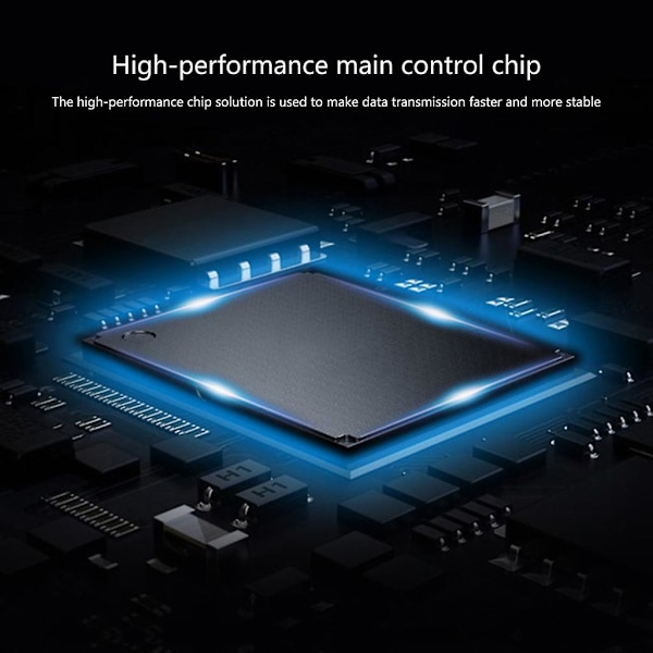 2.5\" SATA USB3.0 SSD-kabinett USB3.0 SSD-fodral 5Gbps Extern Box Solid Disk