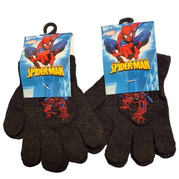 Spindelmannen Spiderman vantar 2 par Svarta