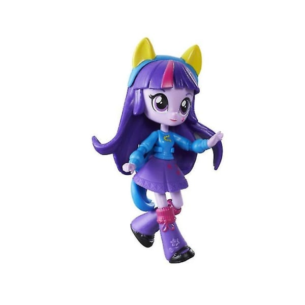 Legetøjsmodel 9 stk My Little Pony Equestria Girls Figurer 12 cm Monster High Dukker