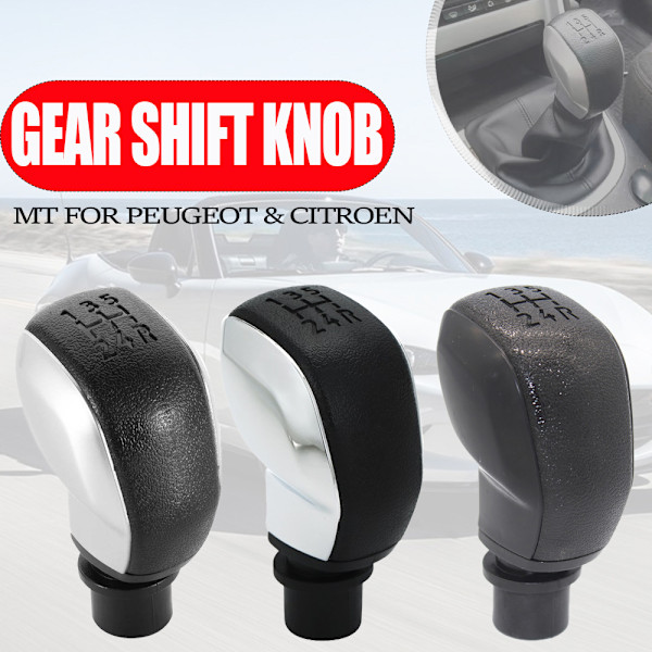 Sopii Peugeot Citroen Sega 206 207 307 auton vaihdekepin nuppiin sisätilojen korvaava vaihde käsipallo lisävarusteet{f412}