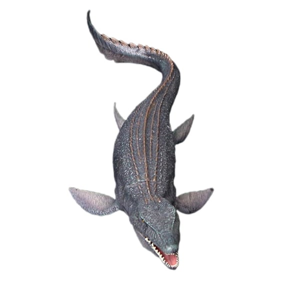 Realistisk stor Mosasaurus-model - Naturtro dinosaurmodel