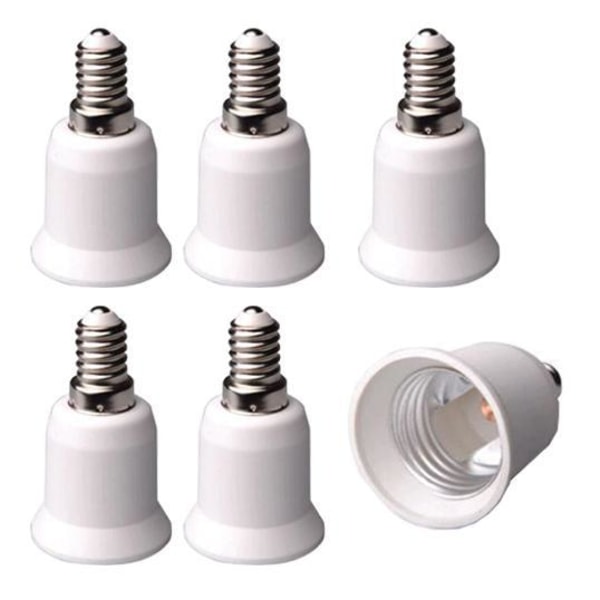 5-pak E14 til E27 Adapter Sokkeladapter -